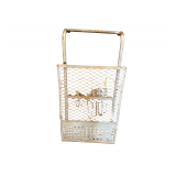 Steel Mobile Brick Cart