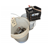 2 Buckets of Assorted Large Sockets and Regular