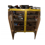 Steel Cabinet Contents Included- 5ft. L. X 4ft. H. 18in. D.