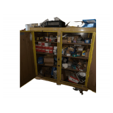 Steel Cabinet 5’L. X 4’H. 18”D. Contents Included