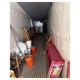 Contents of Trailer Including Large Lot of Scaffolding - See Photos
