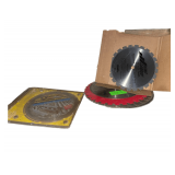 Assorted Wood Saw Blades, Concrete from 12' up 18'