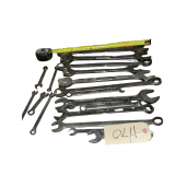 A Set of Open Ended Wrenches 5' Up to 19'