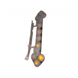 Arrow with Lights 48'