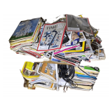 Contents On Shelves Includes- Magazines- Coaxil Cables - Books