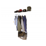 Contents Of Closet Includes Men’s Caps - Coats Boots- Size M Size 9.5