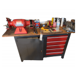 Work Bench and Contents - Full of Tools - Product and Misc.