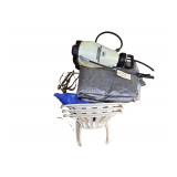 DR Smith Sprayer - 2 - Tarps - Extension Cord- Plastic Lawn Chairs