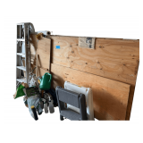 Large Lot - Plywood - Aluminum Ladder - Lawn & Garden Product