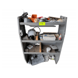 Steel Van Storage Rack 32x46x13 with Contents