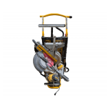 DEWALT 12-in 15-Amp Dual Bevel Sliding Compound Corded Miter Saw Model DWS780 with Wheeled Stand