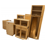 Designer by Medallion Birch Kitchen Cabinet Set, Used, 11 Pieces