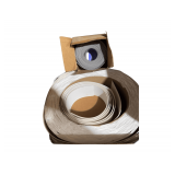 2 Rolls of Cove Base - Large White Roll and Smaller Grey Roll