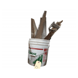 Bucket Of Hand Saws