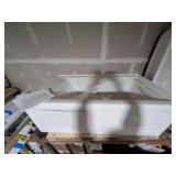 American Standard EverClean 60 in. x 32 in. Whirlpool Bathtub with Right Drain in White