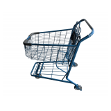 Blue Shopping Cart