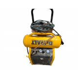 DEWALT 4.5-Gallon Portable Electric 225 PSI Horizontal Air Compressor Model D55146 with hose and Extension Cord