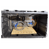 Husky HD Rolling Tool Box / Utility Cart - 50gal - Contents Included - Drain Snake, Hardware, Caulking Gun