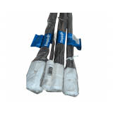 White Underground Line Markers