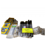 Short Black Pipes and Brass Valves, Unused