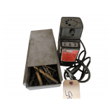 Assorted Drill Bits in Metal Case & Drill Bit Sharpener