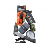 Camping accessories - Carabiner, Paracord, V Seat, Wren, Sog Knive, etc.