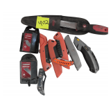 Matt Knives and Matte Blades. Knife with Sheath