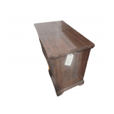 Vintage Thomasville Mahogany Rolling Bar Cart 30' H 48'W