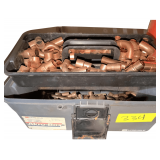 Akro-Box Full of New Copper Fittings
