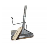 8' Steel Twist Lock Telescoping Floor Scraper With Telescoping Handle