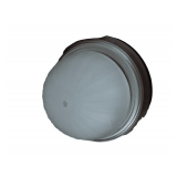 12' Flush Mount Modular Ceiling Fixture with Glass Globe