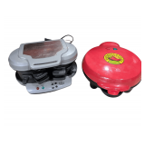 Hamilton Beach Dual Breakfast Sandwich Maker and Quesadilla Fiesta Maker