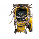 DEWALT 15-Gallon Portable Electric 225 PSI Vertical Air Compressor with 2 Hoses and Fill Nozzle. Model D55168