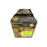 3 Cases Of Rust-oleum Striping Paint - 6 Cans Per Case