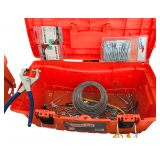 2 Boxes Short Rivits, 1 Pack Eye Lag Screws, Picture Wire, Pliers, Toolbox