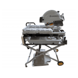 Diamondback 10' Heavy-Duty Tile Saw with Rolling Stand