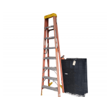 8' Werner Fiberglass Step Ladder