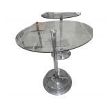 36' H Unique Glass Table