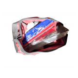 Bag and Crate of Mudding Trowels, Trays and other Accessories