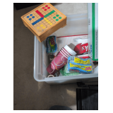 Plastic Knives Forks, Paper Cups & Plates, Freezer Wrap and Small Game