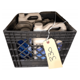 Crate of Refrigerator Lubricant and Mineral Oil 150