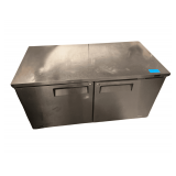 Turbo Air Model No. MUR‐60‐N Undercounter Refrigerator -  M3 Series, two‐section, 17.0 cu. ft., self‐ contained rear mount refrigeration system with self‐cleaning condenser, (2) swing doors