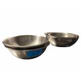 8 Assorted Size Stainless Mixing Bowls