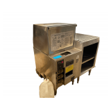 Glastender Under Bar - Under Counter Dishwasher 36'c23'x39.5' mod.GT-18 - Good Working Condition low temperature chemical sanitizing, washes (720) 2‐1/2' diameter glasses per hour, 10' maximum glass