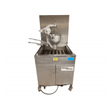 Belshaw 724FG Donut 119 lbs VAT Fryer - With Model B Depositor - Good Working Condition