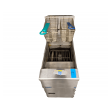 Pitco Frialator Model No. SG14‐S - gas, floor model, full frypot, 40‐50 lb. oil capacity - Good Working Condition