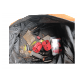 Bag Of Ridgid Battery Operated Tools, Charger And Battery