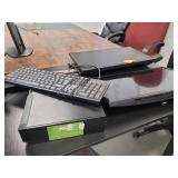 2 Monitors- Computer- Keyboard