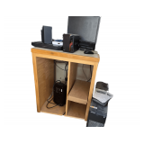 Standing Work Station Vintage Acer Computer, Stand 26"x21"x36"