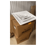 4 Lima 24”x24” Ceiling Diffusers - 6” Collar - NIB